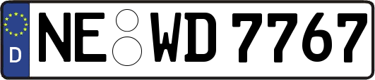 NE-WD7767
