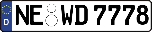 NE-WD7778