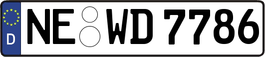 NE-WD7786
