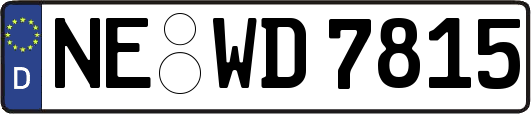 NE-WD7815