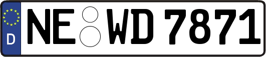 NE-WD7871