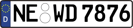 NE-WD7876