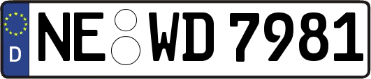 NE-WD7981