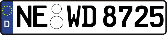 NE-WD8725