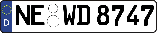NE-WD8747