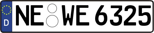 NE-WE6325