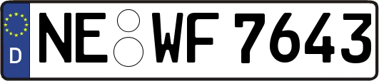 NE-WF7643