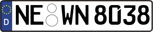 NE-WN8038