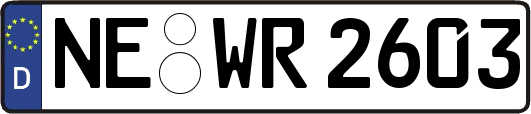 NE-WR2603