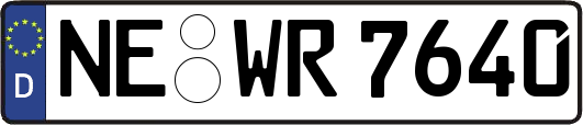 NE-WR7640