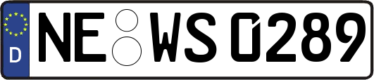 NE-WS0289