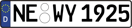 NE-WY1925