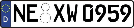NE-XW0959