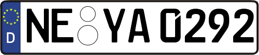 NE-YA0292