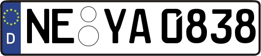 NE-YA0838