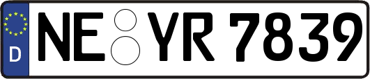 NE-YR7839