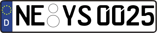 NE-YS0025