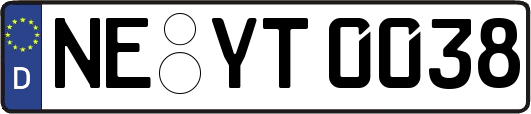 NE-YT0038