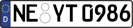 NE-YT0986