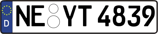 NE-YT4839