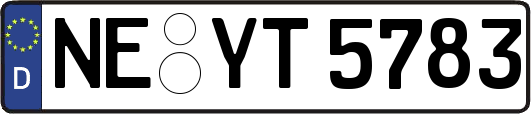 NE-YT5783