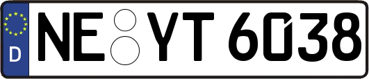 NE-YT6038