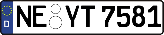 NE-YT7581