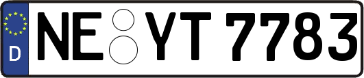 NE-YT7783