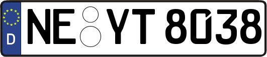 NE-YT8038