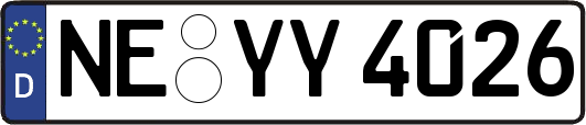 NE-YY4026