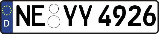 NE-YY4926