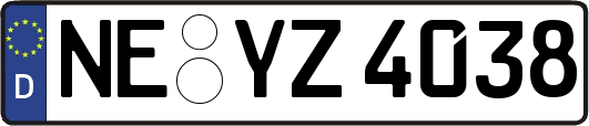 NE-YZ4038