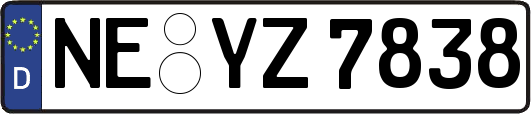 NE-YZ7838