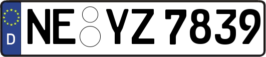 NE-YZ7839