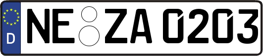 NE-ZA0203
