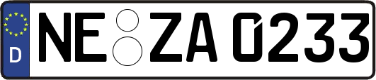 NE-ZA0233