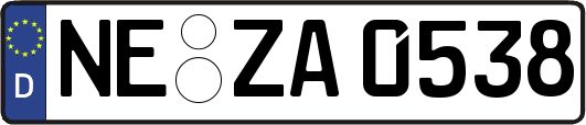 NE-ZA0538