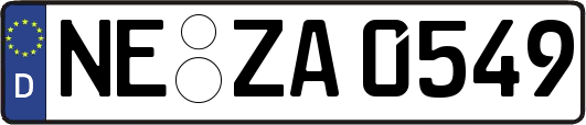 NE-ZA0549