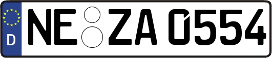 NE-ZA0554