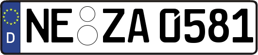 NE-ZA0581