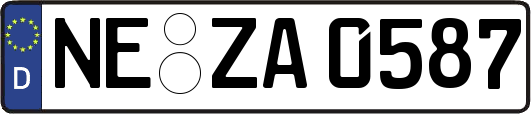 NE-ZA0587
