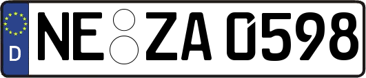 NE-ZA0598