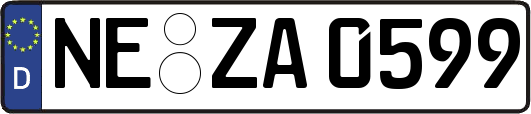 NE-ZA0599