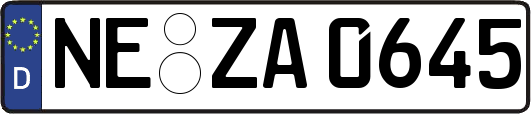 NE-ZA0645