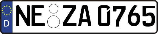 NE-ZA0765