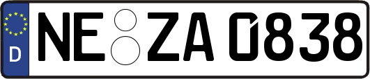 NE-ZA0838