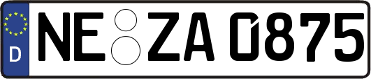 NE-ZA0875