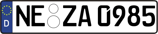 NE-ZA0985