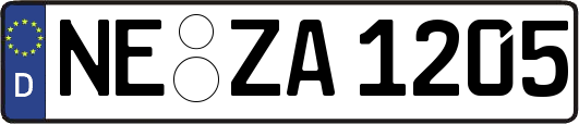 NE-ZA1205