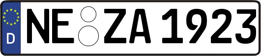 NE-ZA1923